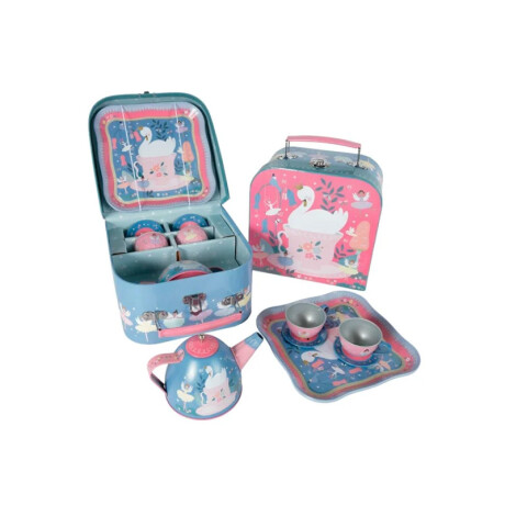 Juego de Te de Metal Floss & Rock Cisne Encantado