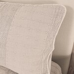 Cubrecama Col.Finezza Serena Natural Twin - Twin Plus