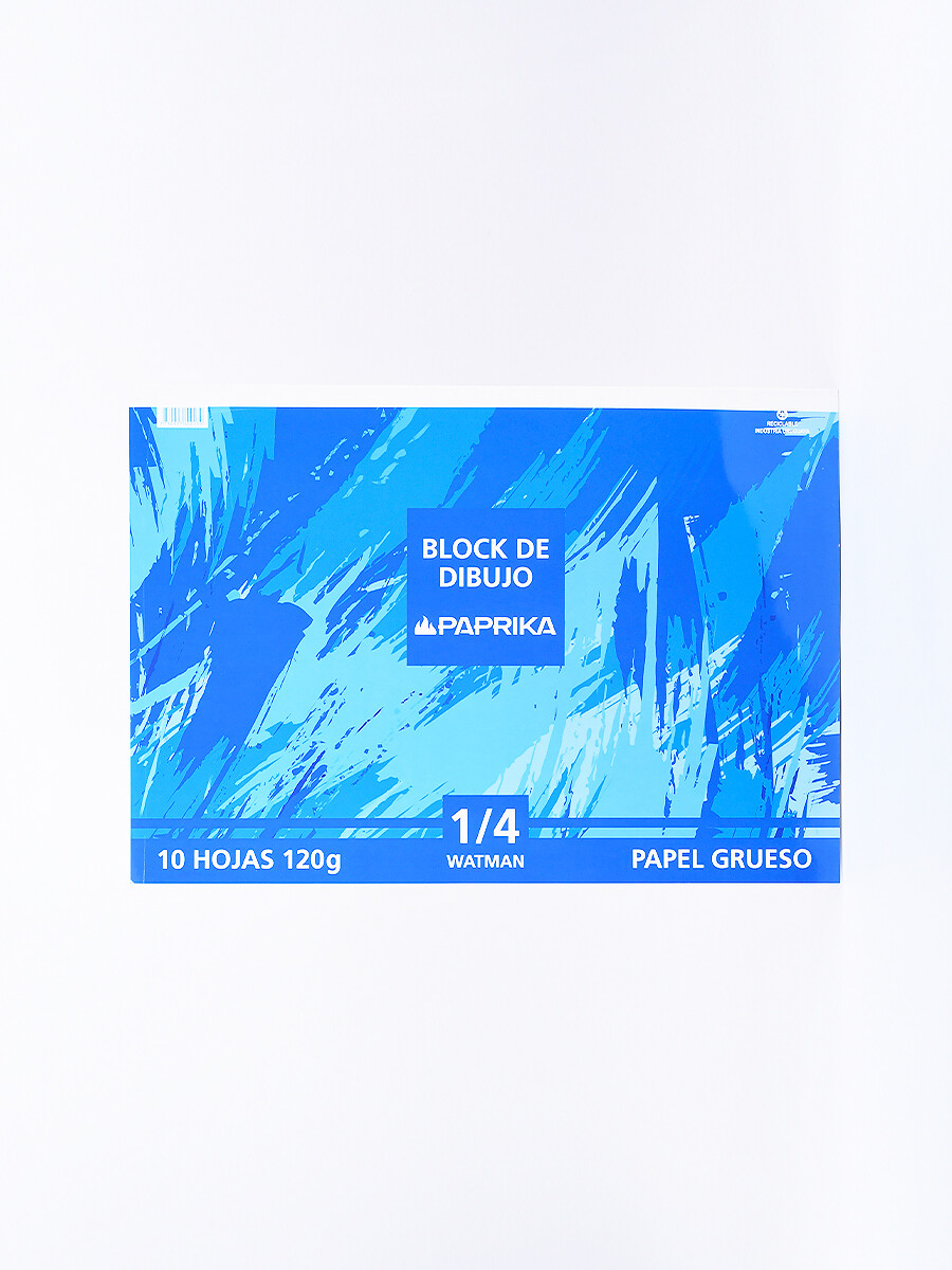 BLOCK 1/4 WATMAN - AZUL 