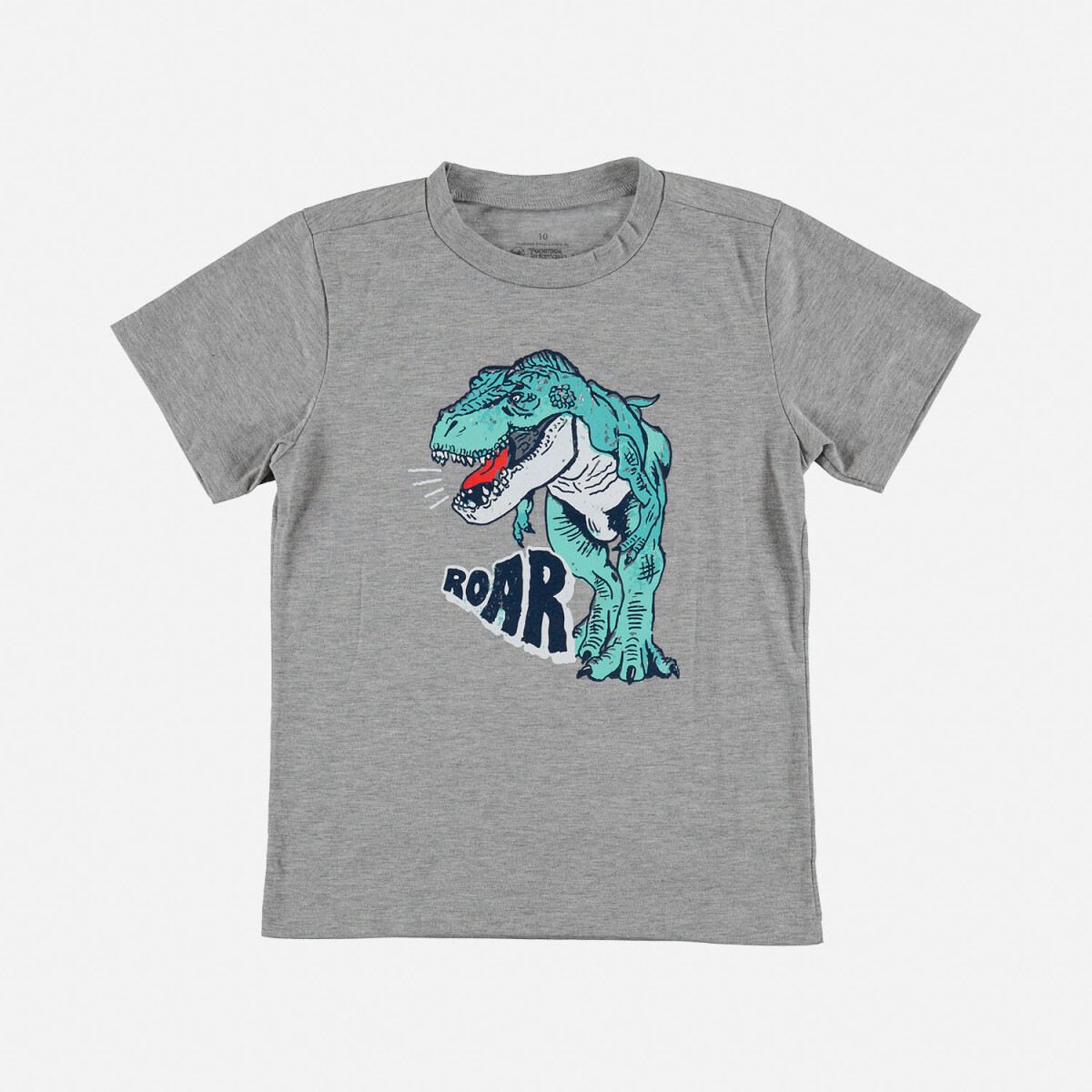 T-shirt de niño Dino - VERDE MILITAR 