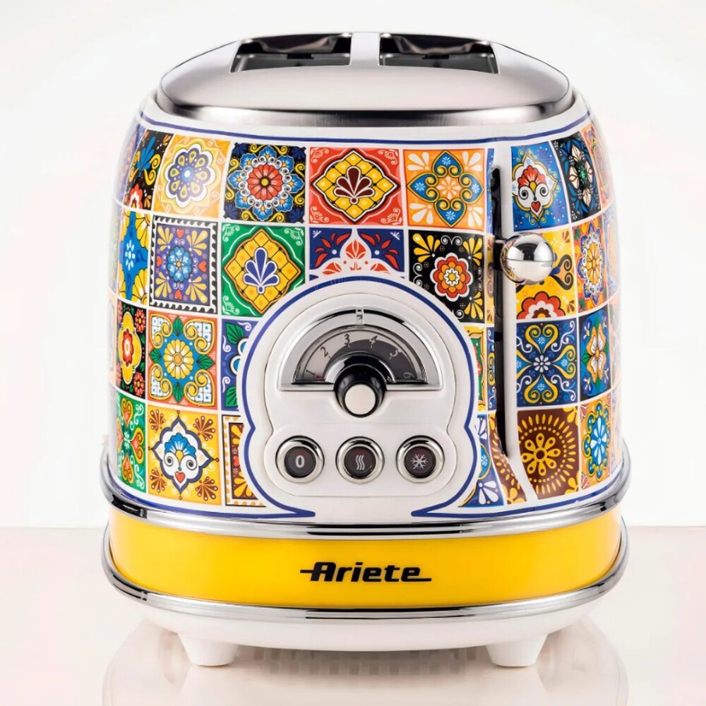 Tostadora Vintage - Positano - 2 Panes – Diseño y Funcionalidad - Ariete Tostadora Vintage - Positano - 2 Panes – Diseño y Funcionalidad - Ariete