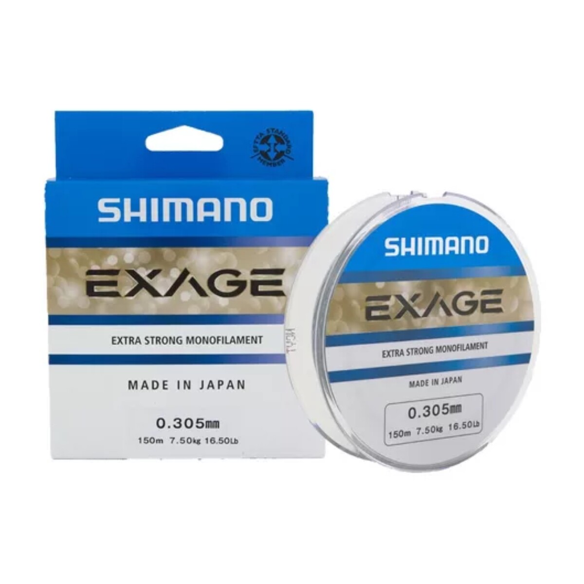 TANZA SHIMANO EXAGE 0.30MM X 150M 