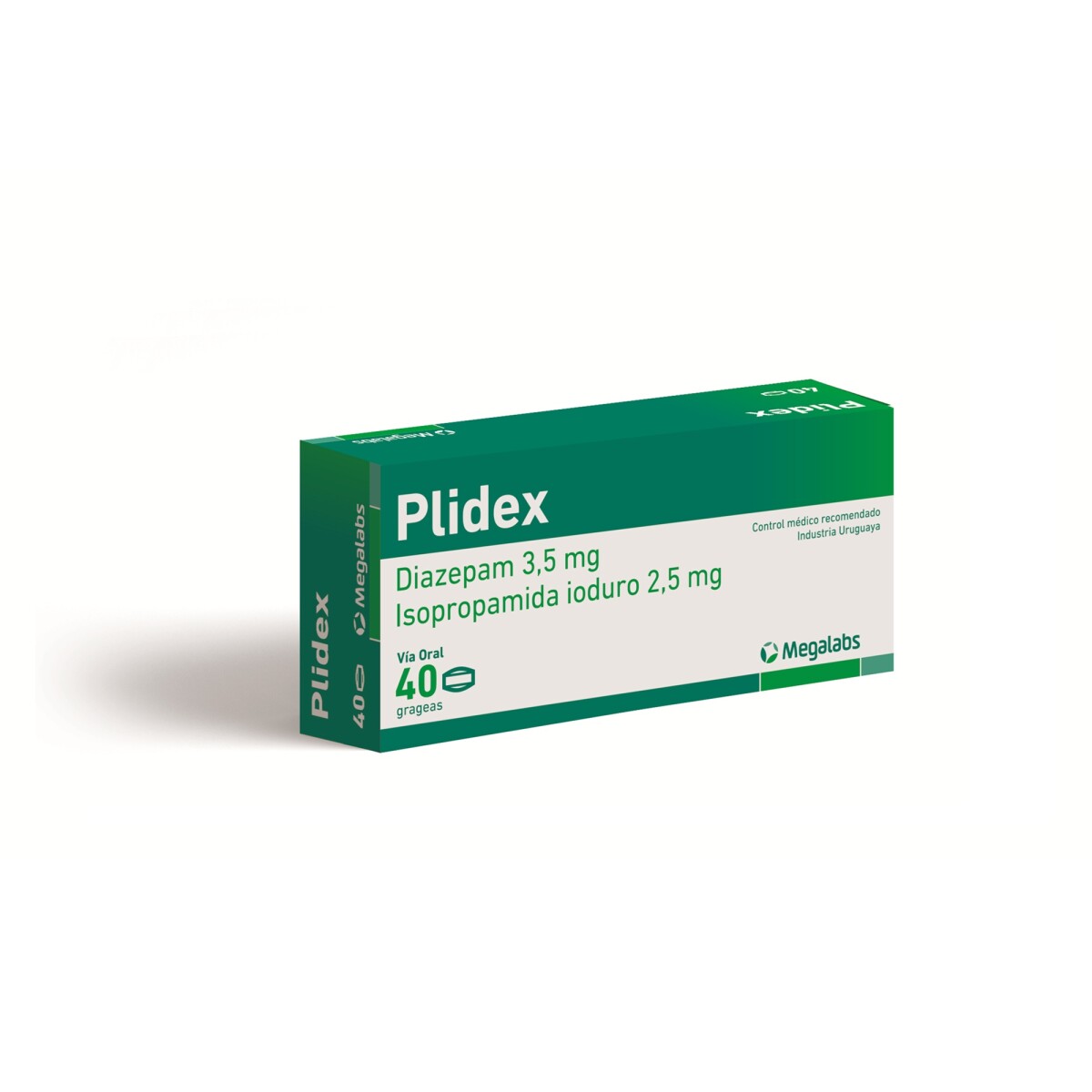 Plidex 40 Grageas 