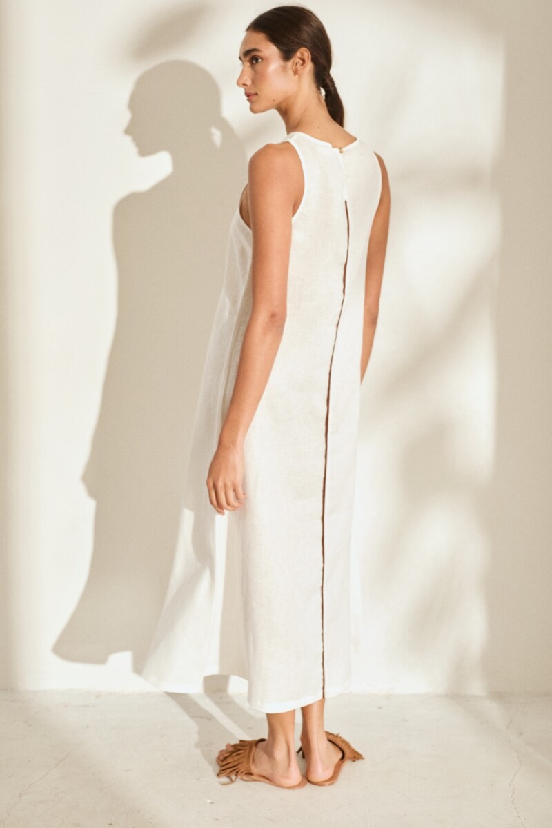 PRE VENTA VESTIDO BRISA Crudo