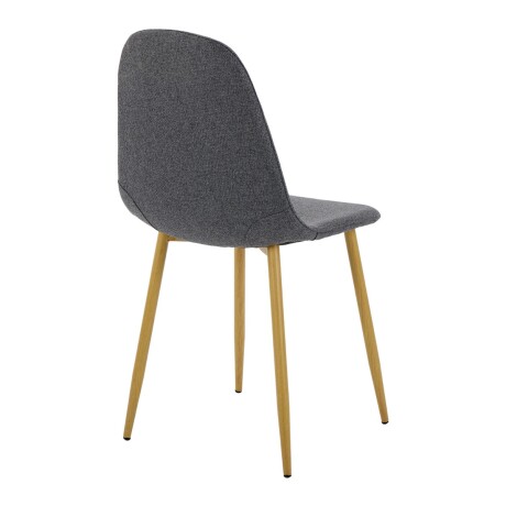 Silla Vita - Tela Rústica W97 (Grafito)