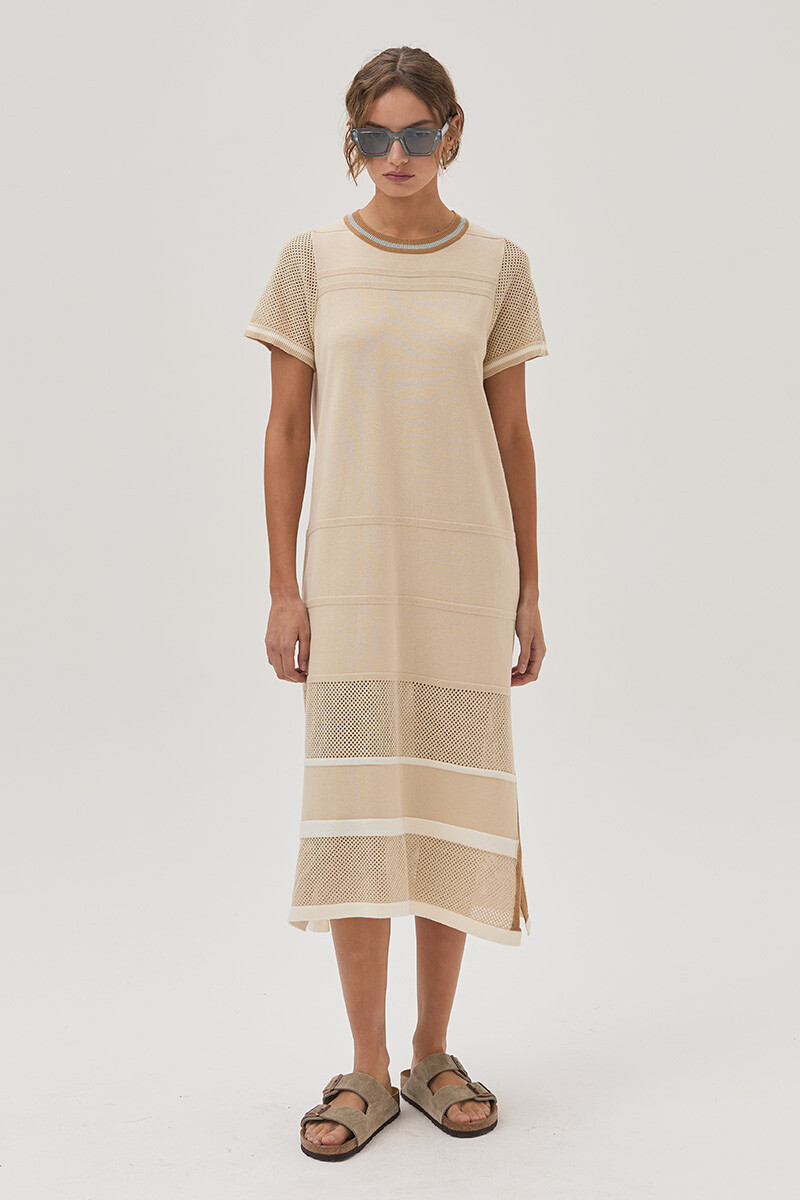 Vestido Loren Crudo
