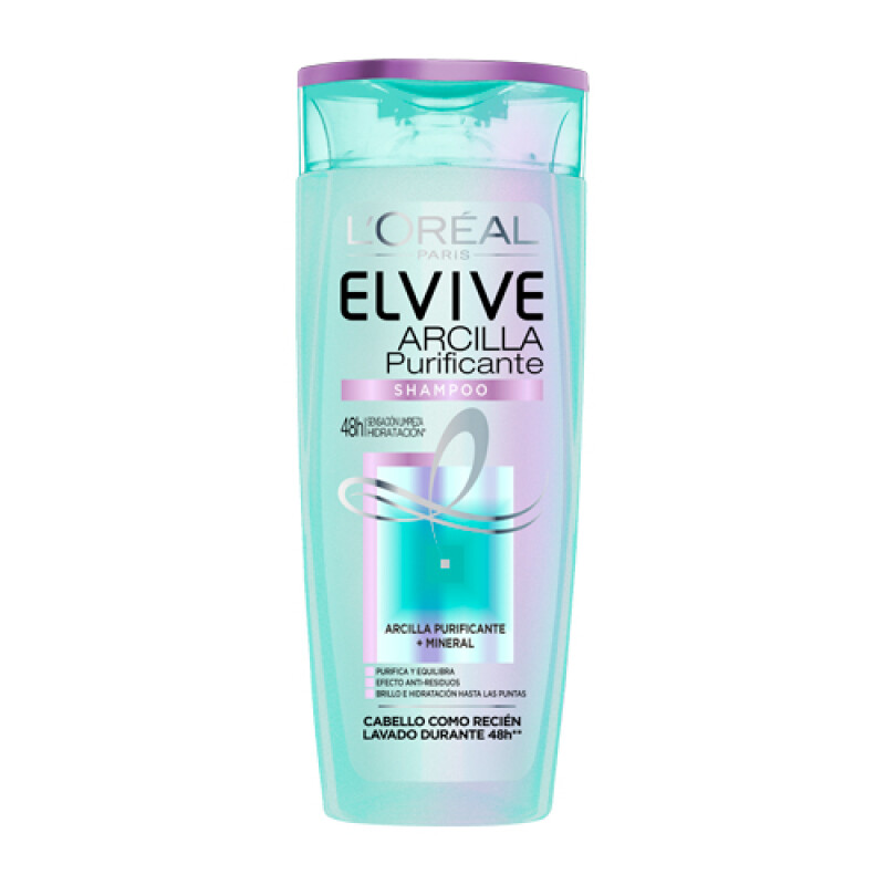 Shampoo Elvive Arcilla Purificante 200 Ml. Shampoo Elvive Arcilla Purificante 200 Ml.