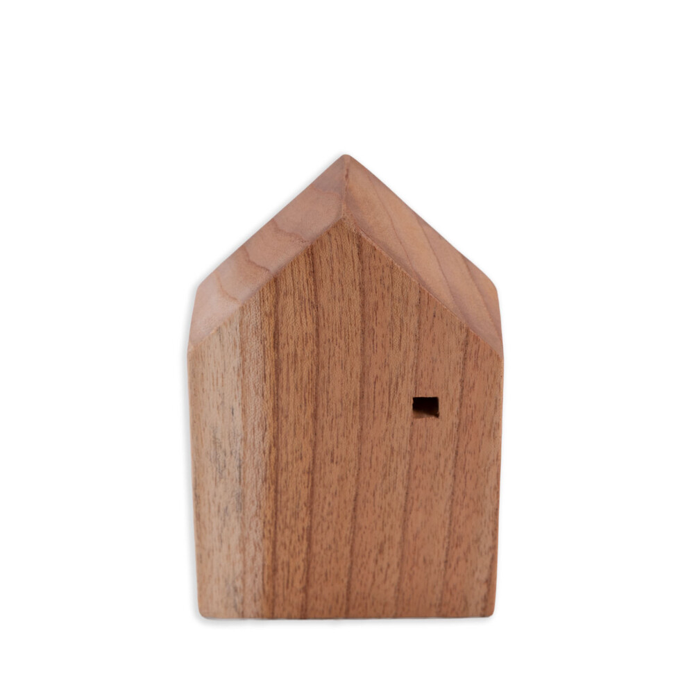 CASA DECORATIVA MADERA NATURAL-BEIGE MINDI