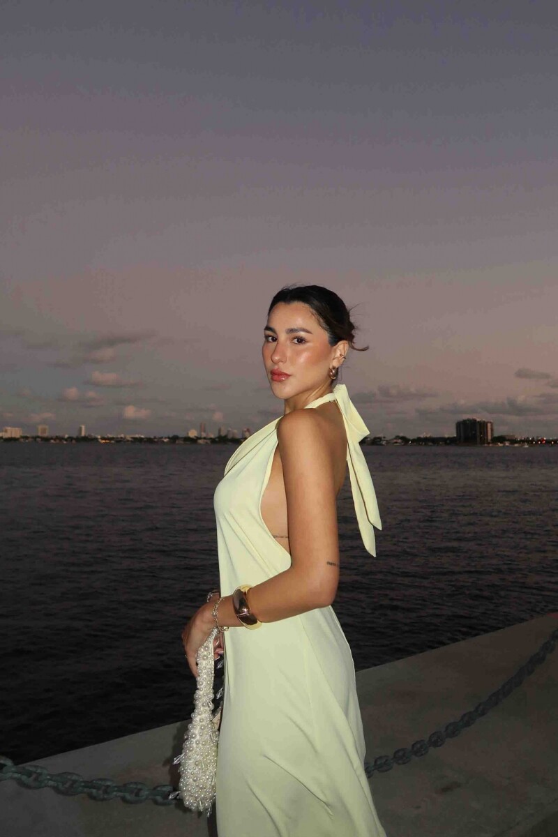 VESTIDO CLARISSA AMARILLO