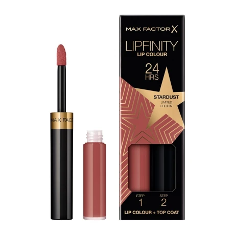 Max Factor Lipfinity Lip Colour Liq Stardust 82 Max Factor Lipfinity Lip Colour Liq Stardust 82