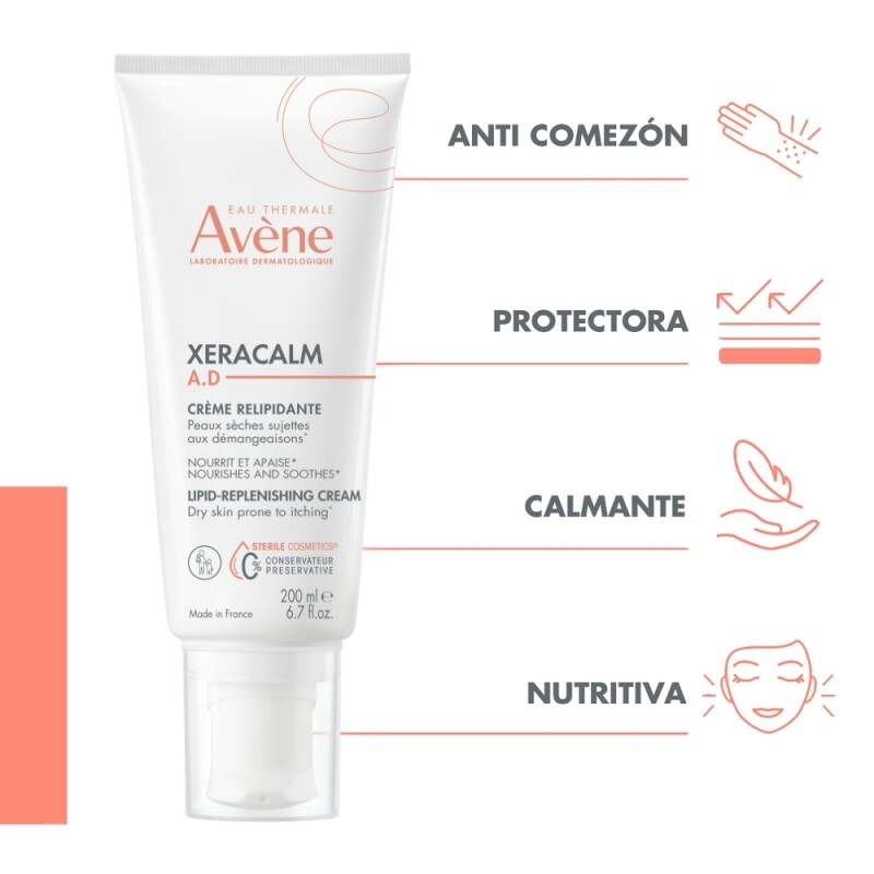 Crema Avene Xeracalm 200 Ml. Crema Avene Xeracalm 200 Ml.