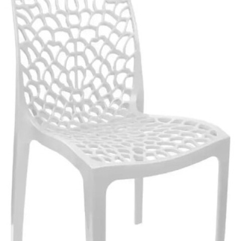 Silla Comedor ComboHome Gruvyer Nórdica Exterior Interior Blanco 1