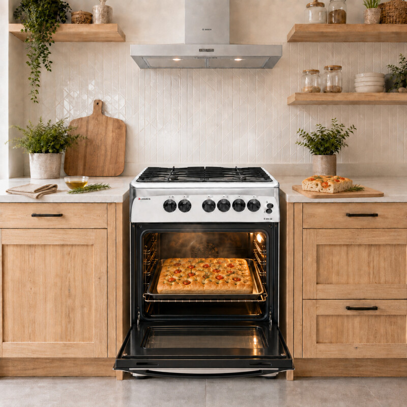 Cocina James con Grill a Gas C 325 G2 INOX (TQ) Cocina James con Grill a Gas C 325 G2 INOX (TQ)