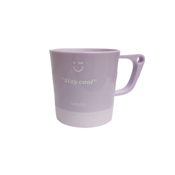 Taza plástica 220ml violeta