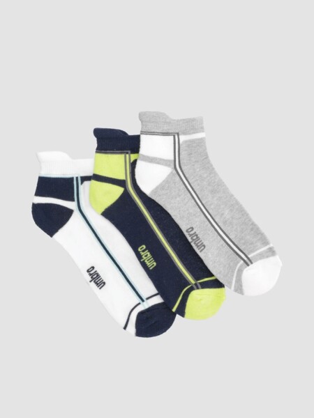 Media corta deportiva x3 c/TERRY Umbro Hombre 00z