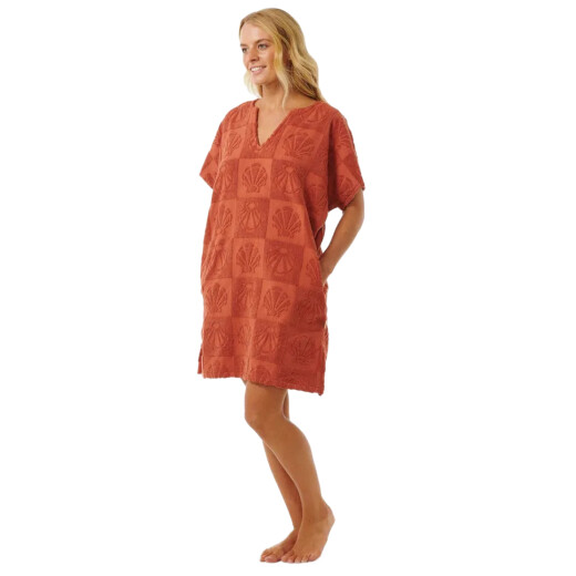 Poncho Rip Curl Holiday - Rojo Poncho Rip Curl Holiday - Rojo