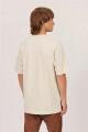 REMERA ARCH EMB OVER TEE 6-beige
