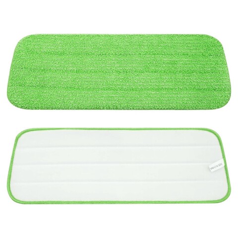 Repuesto Mopa Spray Trapeador Paño Microfibra Adhesivo Variante Color Verde