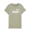 Remera de Hombre Puma Logo Tee Verde