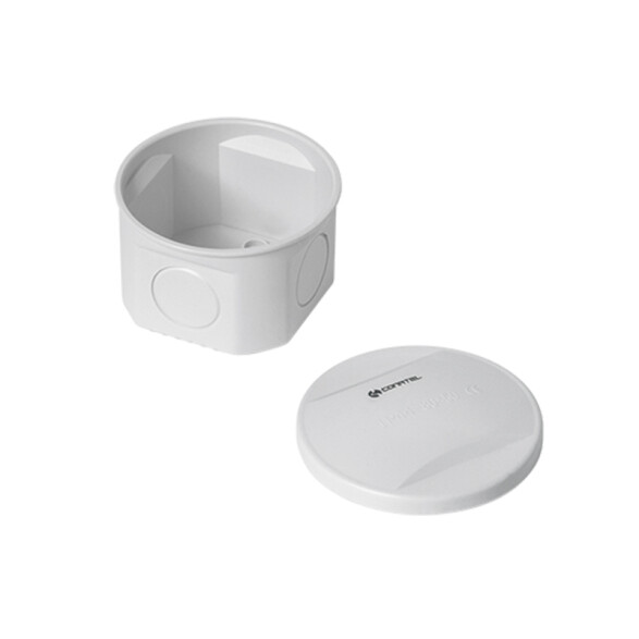 Caja circular IP44 Ø80x50mm gris - Link C55801