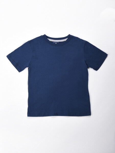 Remera- talle 10 al 18 Azul