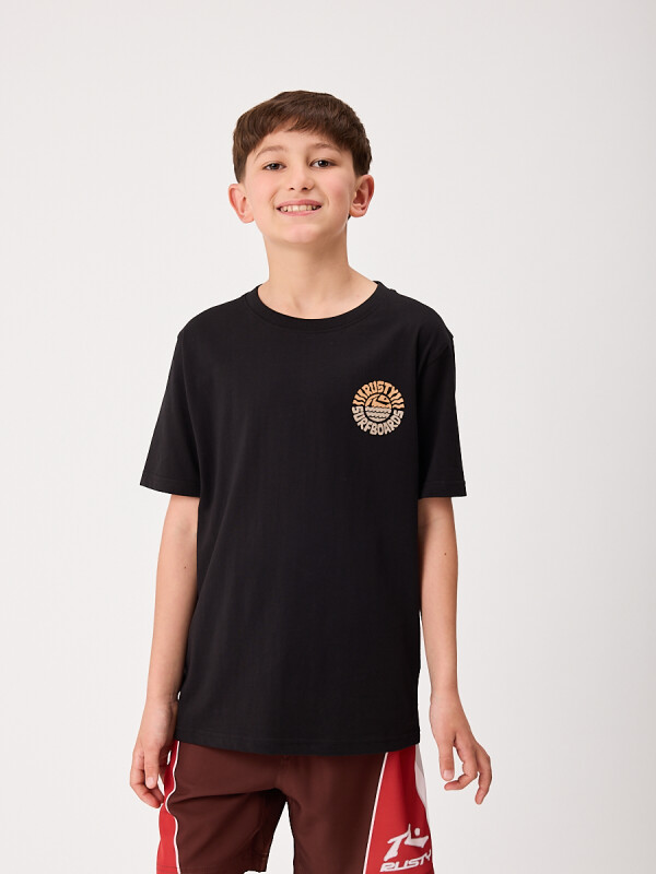 T-SHIRT REESE TEEN RUSTY Negro