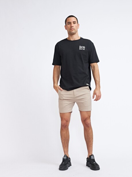 SHORT LUCAS GRIS