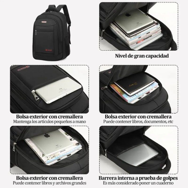 Mochila Urbana 30 Litros 4 Cierres Mochila Urbana 30 Litros 4 Cierres