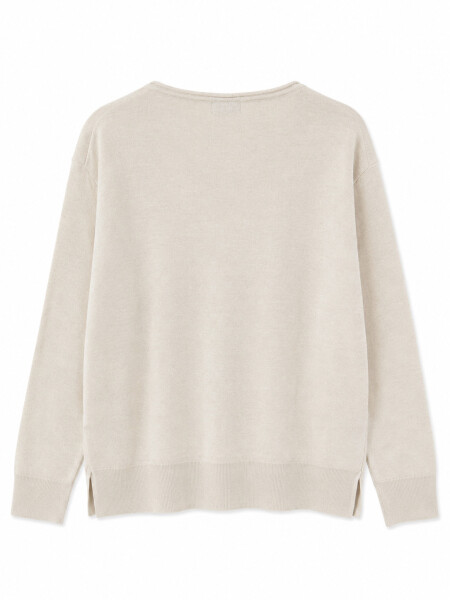 SWEATER BACK OFF WHITE