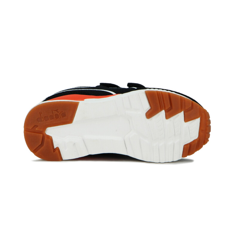 Diadora Retrins Running Niño - Negro/blanco Negro-blanco