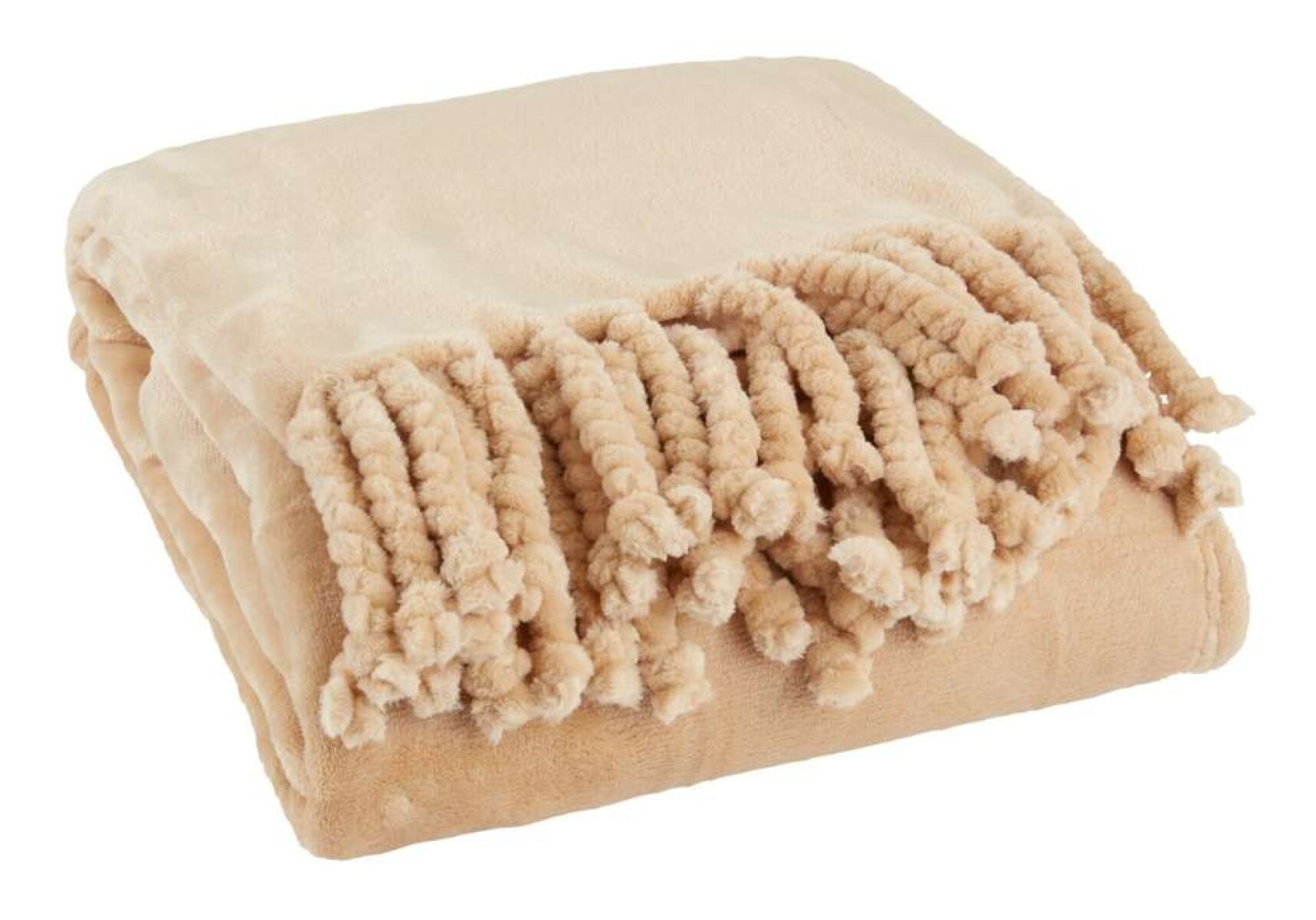 Manta Throw Bonderose Fleece 130X170 - Marron Claro 