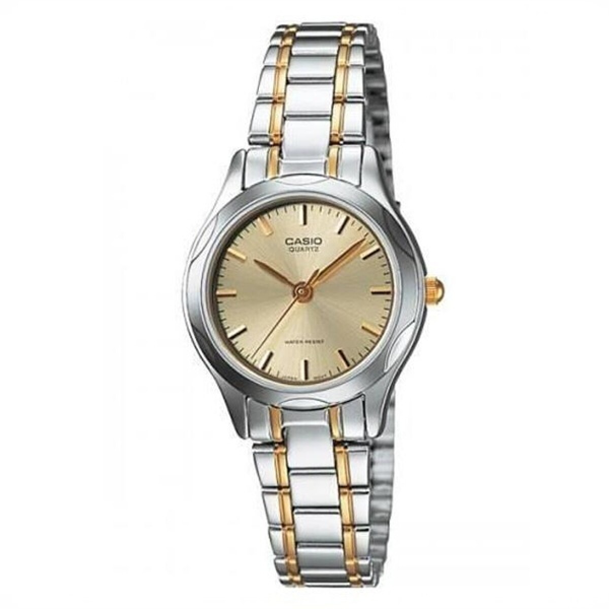 Reloj Casio Clásico Mujer Acero Inoxidable Combinado 