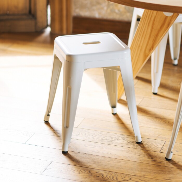 Banqueta Mini Tolix Blanco Banqueta Mini Tolix Blanco