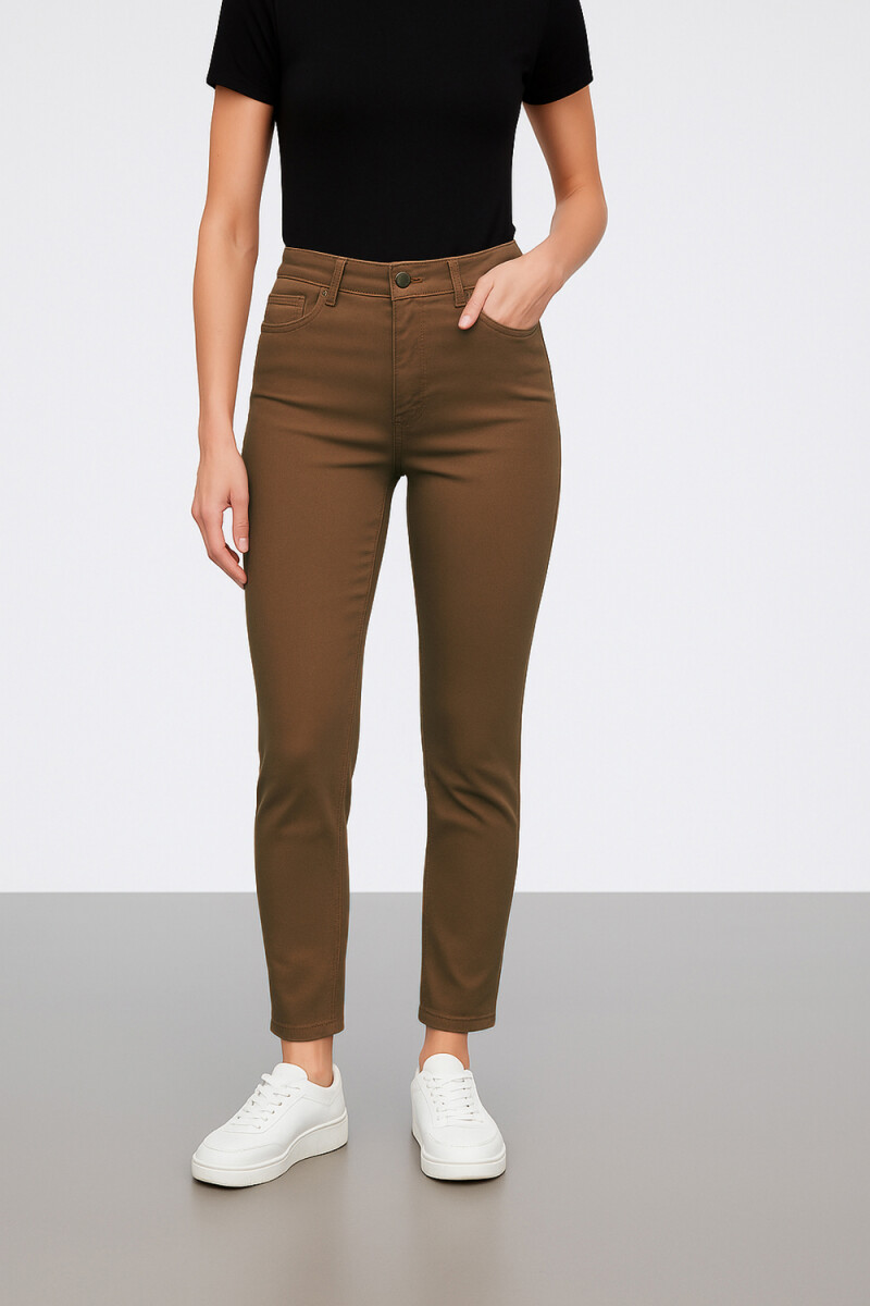 Pantalon Bardot - Tostado 