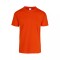 Camiseta a la base peso completo Naranja