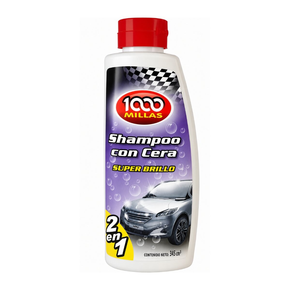SHAMPOO PARA AUTO MIL MILLAS 345 CC 