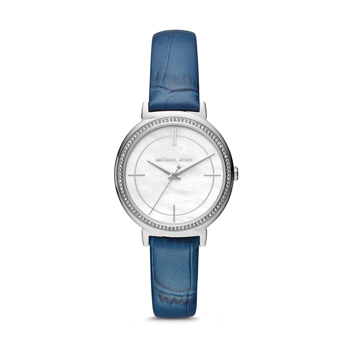 Reloj Michael Kors Fashion Cuero Azul 