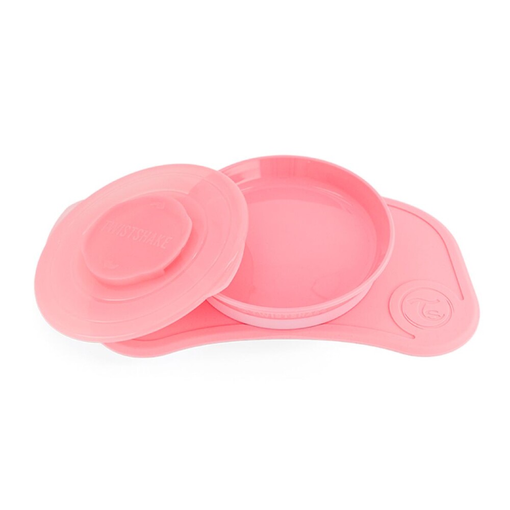 TWISTSHAKE INDIV. CLICK-MAT+PLATO ROSA U única