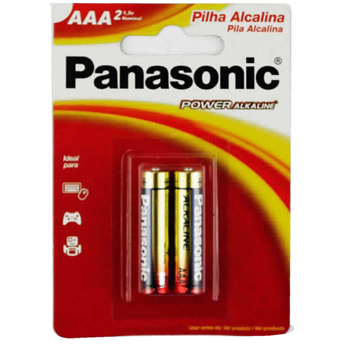 Pila Alcalina Panasonic AAA x2 Unidades 