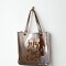 Cartera Shopping Plata
