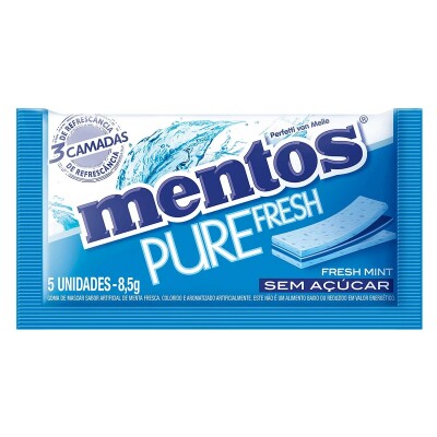 Mentos Gum 3d Fresh Mint Mentos Gum 3d Fresh Mint