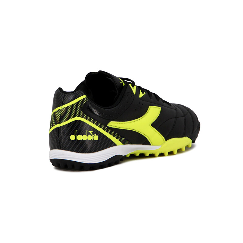 Diadora Futbol Tifosi TF Men - Negro-Amarillo Fluor Negro-Amarillo Fluo