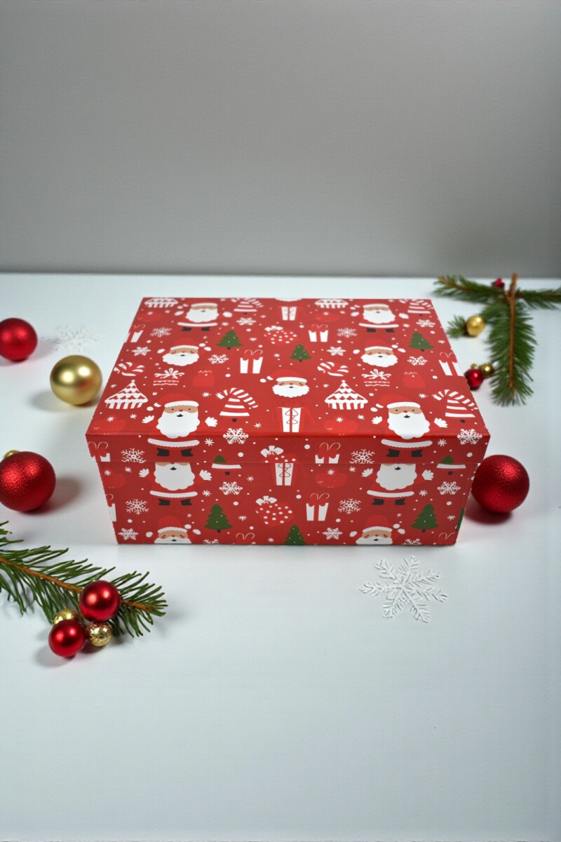 Caja Rigida Navidad 16 x 22,5 x 9,5 - Diseño 3 