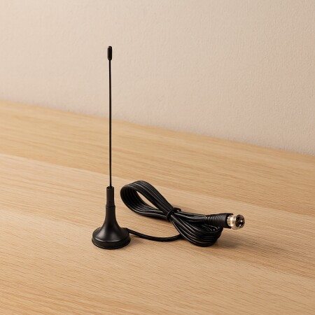 Mini Antena para Tv Digital con Base Magnetica Mini Antena para Tv Digital con Base Magnetica