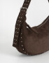 Bandoleras Bandolera Hobo Suede - Marron Oscuro