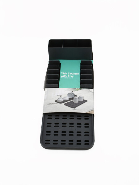 ESCURRIDOR VAJILLA PLEGABLE GRIS