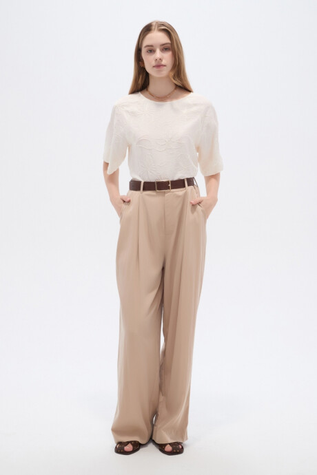 Pantalon Aeral Beige