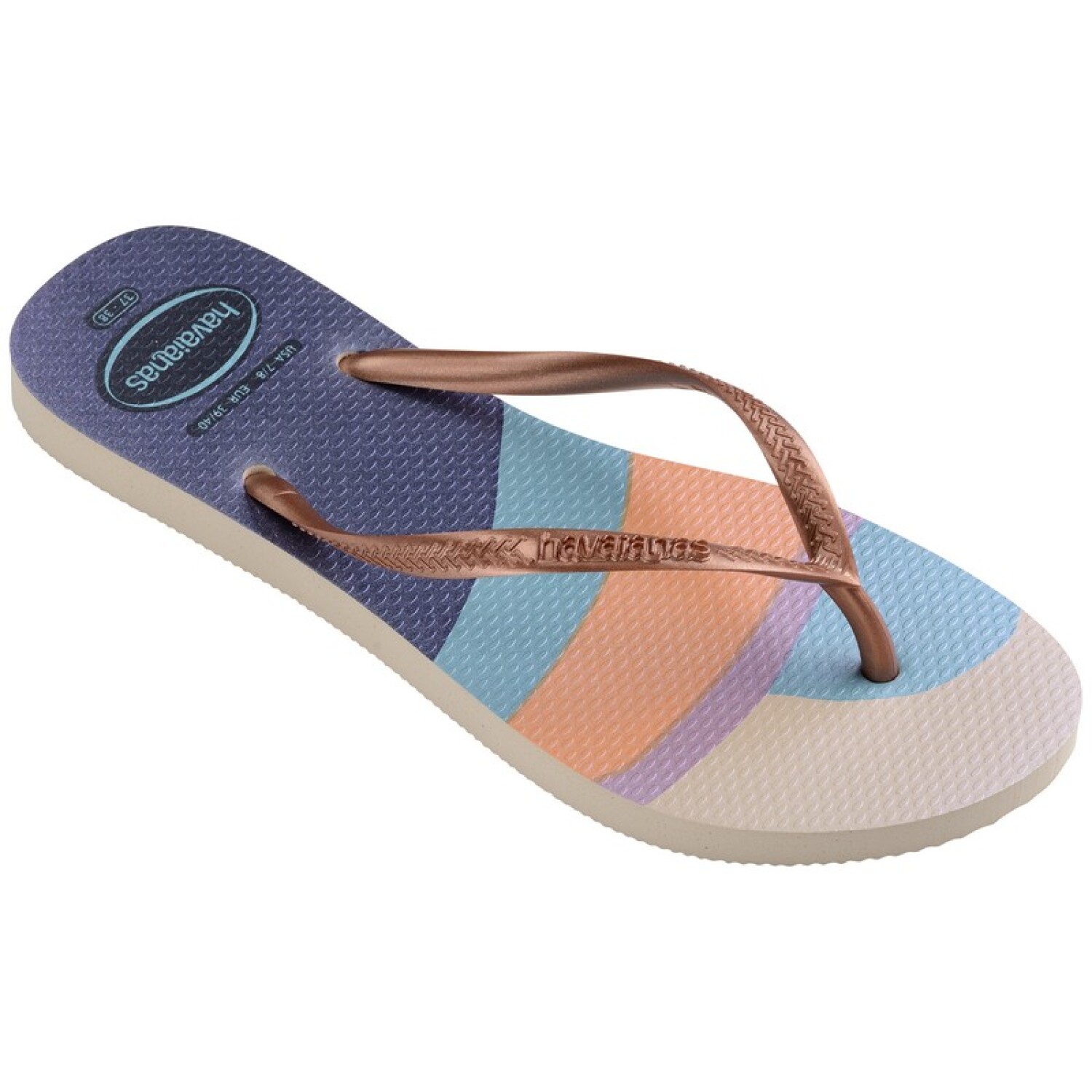 Havaianas Slim Palette Glow Infradito Per Bambine - Ciabatte Brasiliane Colorate E Comode