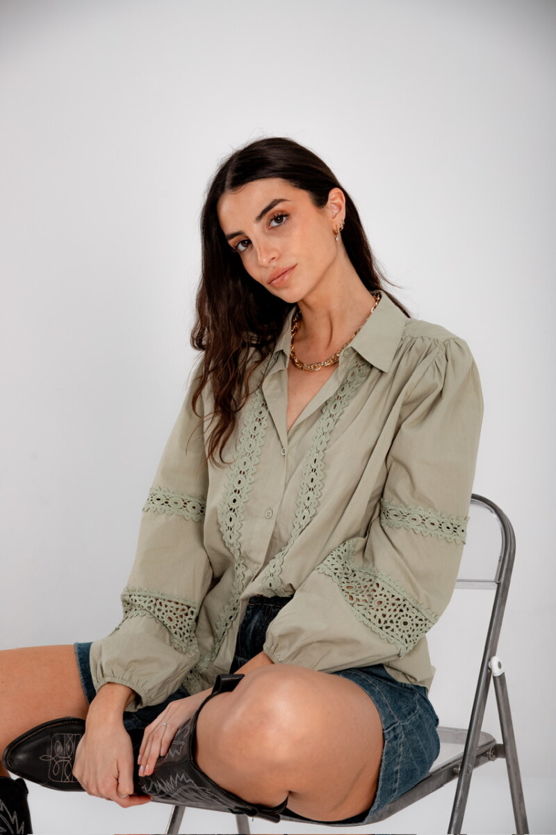 Camisa Francesca - verde 