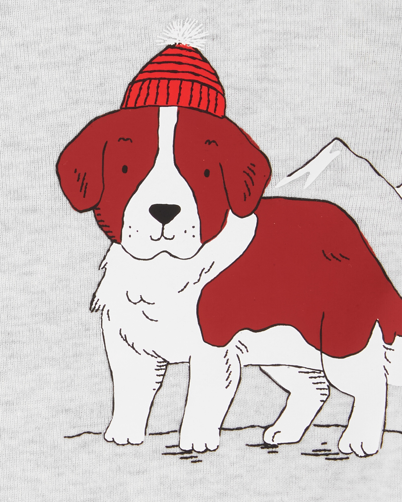 Pack tres bodies de algodón, manga corta, estampa perro Sin color